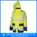 Safety Work Clothes Hohe Sichtbarkeit Windjacke Reflektierende Jacke